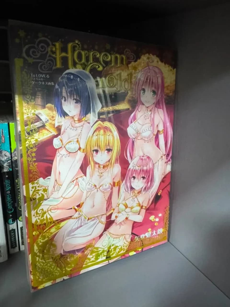 Artbook To LOVE-Ru Darkness Harem Gold Kentaro Yabuki Shueisha Original